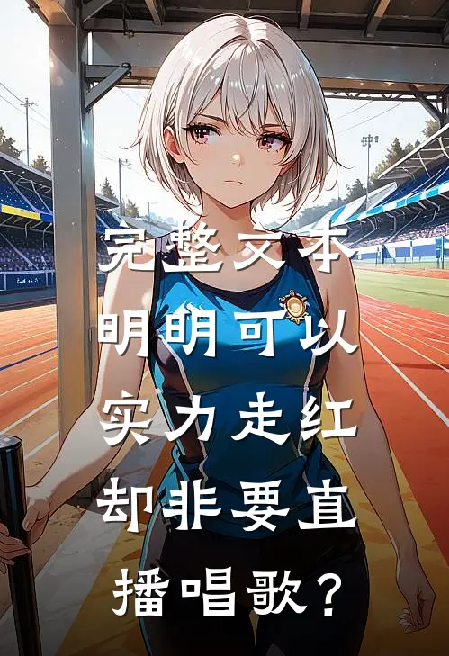 完整文本明明可以实力走红，却非要直播唱歌？
