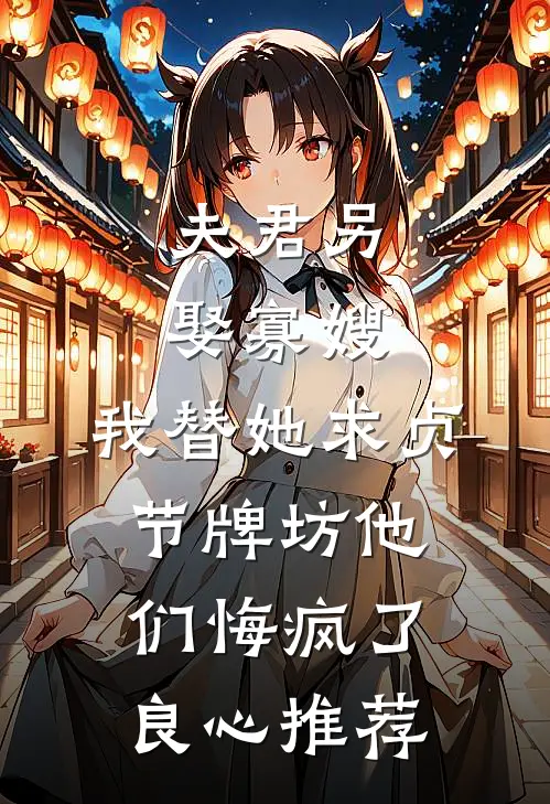 夫君另娶寡嫂，我替她求贞节牌坊他们悔疯了良心推荐