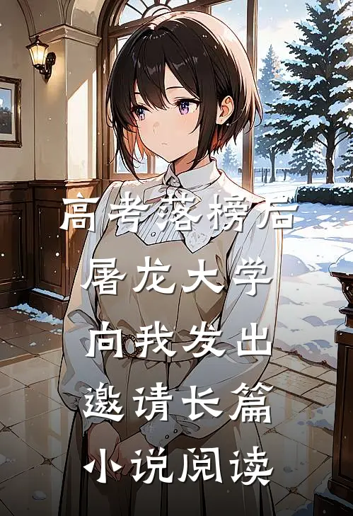 高考落榜后，屠龙大学向我发出邀请长篇小说阅读