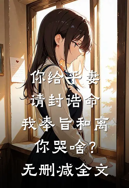 你给平妻请封诰命，我奉旨和离你哭啥？无删减全文