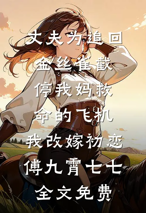 丈夫为追回金丝雀截停我妈救命的飞机，我改嫁初恋傅九霄七七全文免费