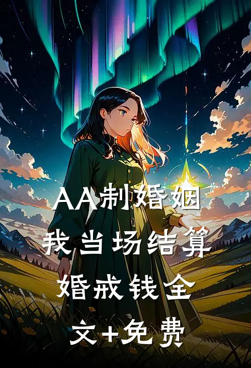 AA制婚姻，我当场结算婚戒钱全文+免费