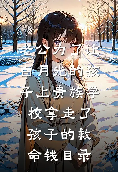 老公为了让白月光的孩子上贵族学校拿走了孩子的救命钱目录