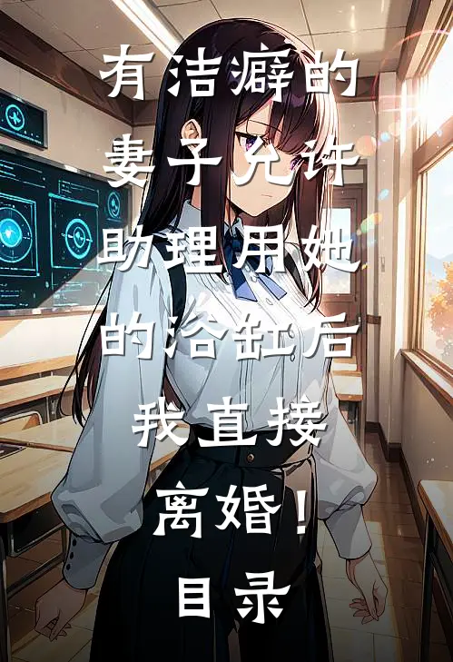 有洁癖的妻子允许助理用她的浴缸后，我直接离婚！目录
