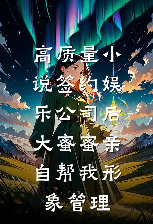 高质量小说签约娱乐公司后，大蜜蜜亲自帮我形象管理