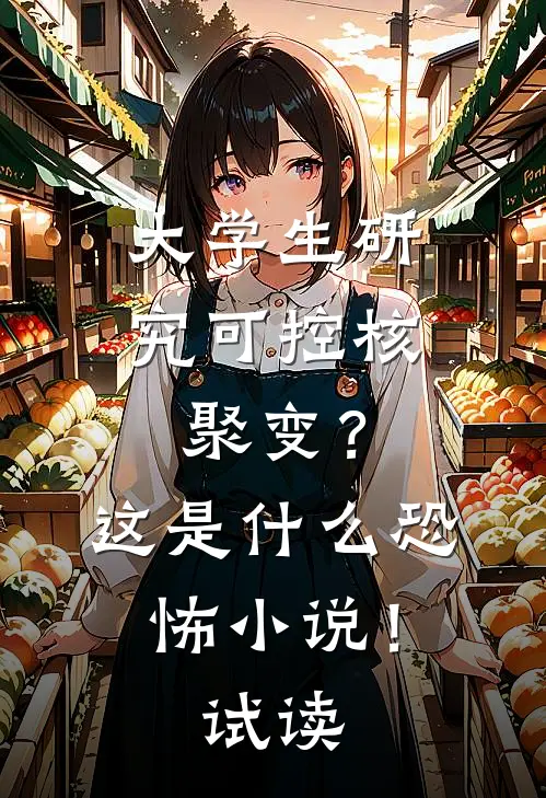 大学生研究可控核聚变？这是什么恐怖小说！试读