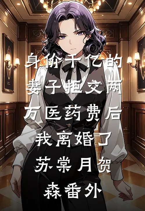 身价千亿的妻子拒交两万医药费后，我离婚了苏棠月贺森番外