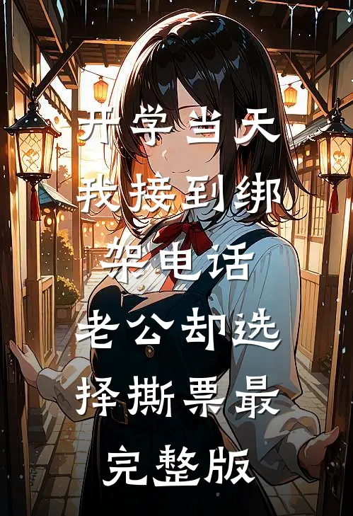 开学当天我接到绑架电话，老公却选择撕票最完整版