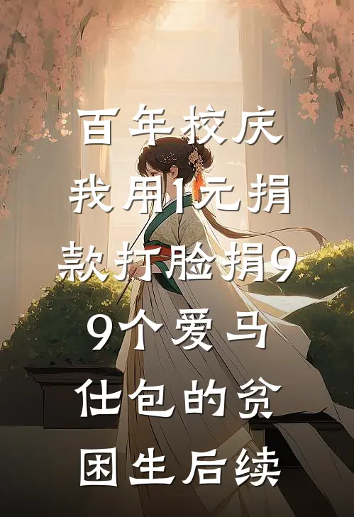 百年校庆，我用1元捐款打脸捐99个爱马仕包的贫困生后续