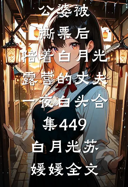 公婆被撕票后，陪着白月光露营的丈夫一夜白头合集449白月光苏媛媛全文