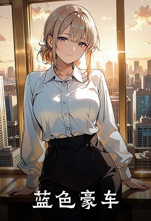 蓝色豪车