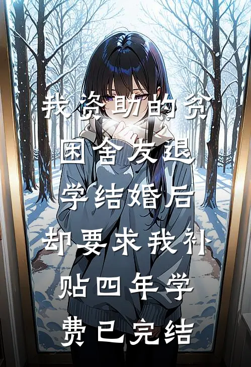 我资助的贫困舍友退学结婚后，却要求我补贴四年学费已完结