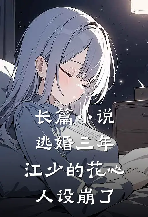 长篇小说逃婚三年，江少的花心人设崩了