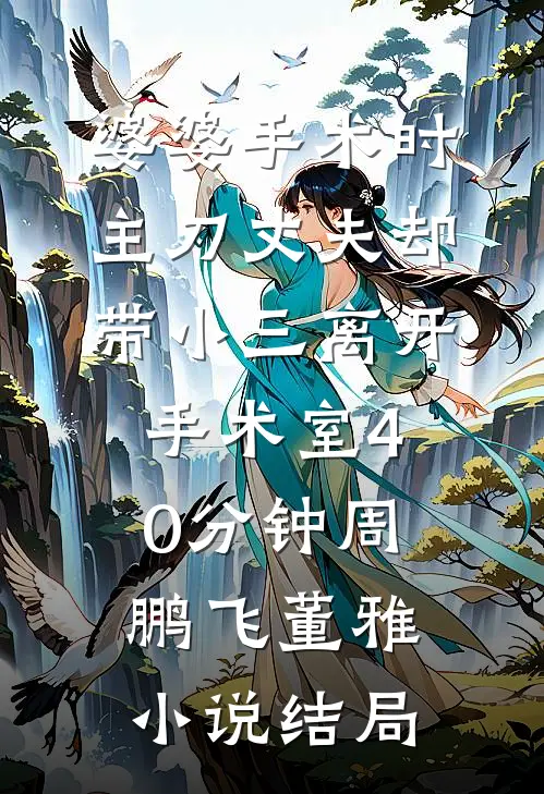 婆婆手术时，主刀丈夫却带小三离开手术室40分钟周鹏飞董雅小说结局