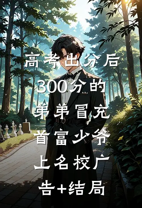 高考出分后，300分的弟弟冒充首富少爷上名校广告+结局