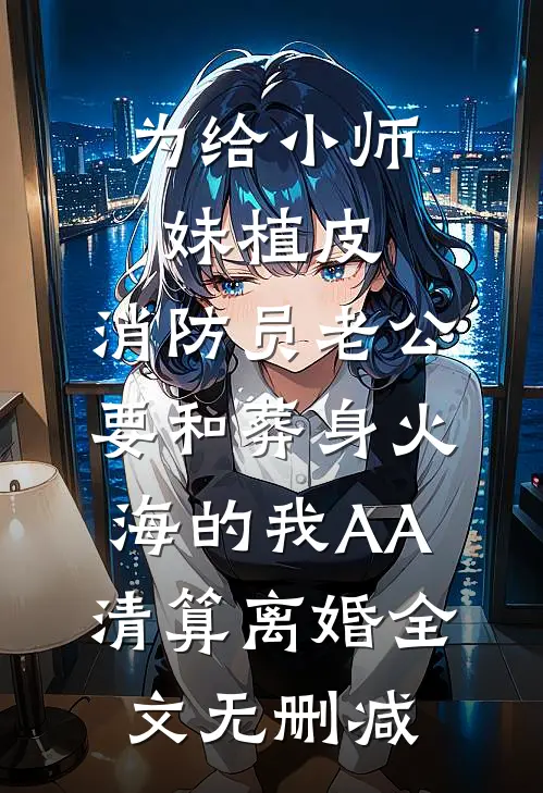 为给小师妹植皮，消防员老公要和葬身火海的我AA清算离婚全文无删减