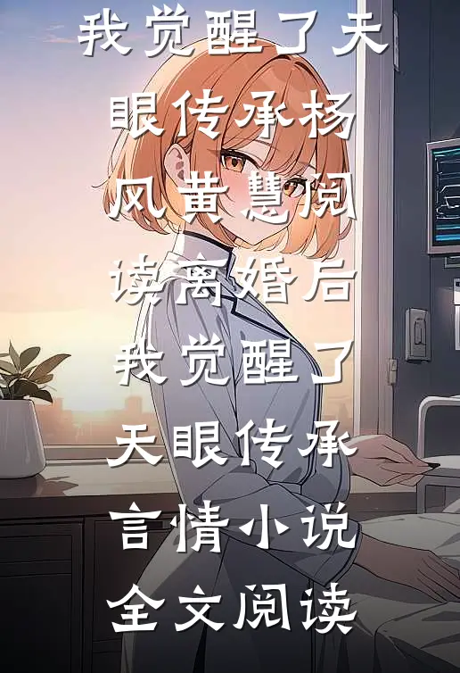 离婚后，我觉醒了天眼传承杨风黄慧阅读_离婚后，我觉醒了天眼传承言情小说全文阅读